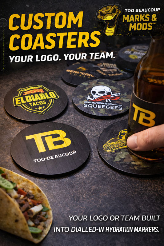 Custom Hydration Markers (Coasters)