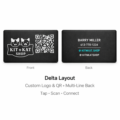 Too Beaucoup NFC Smart Business Cards