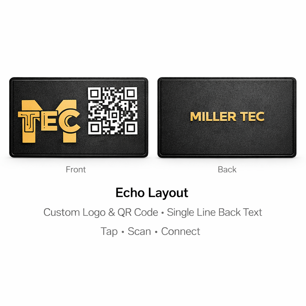 Too Beaucoup NFC Smart Business Cards