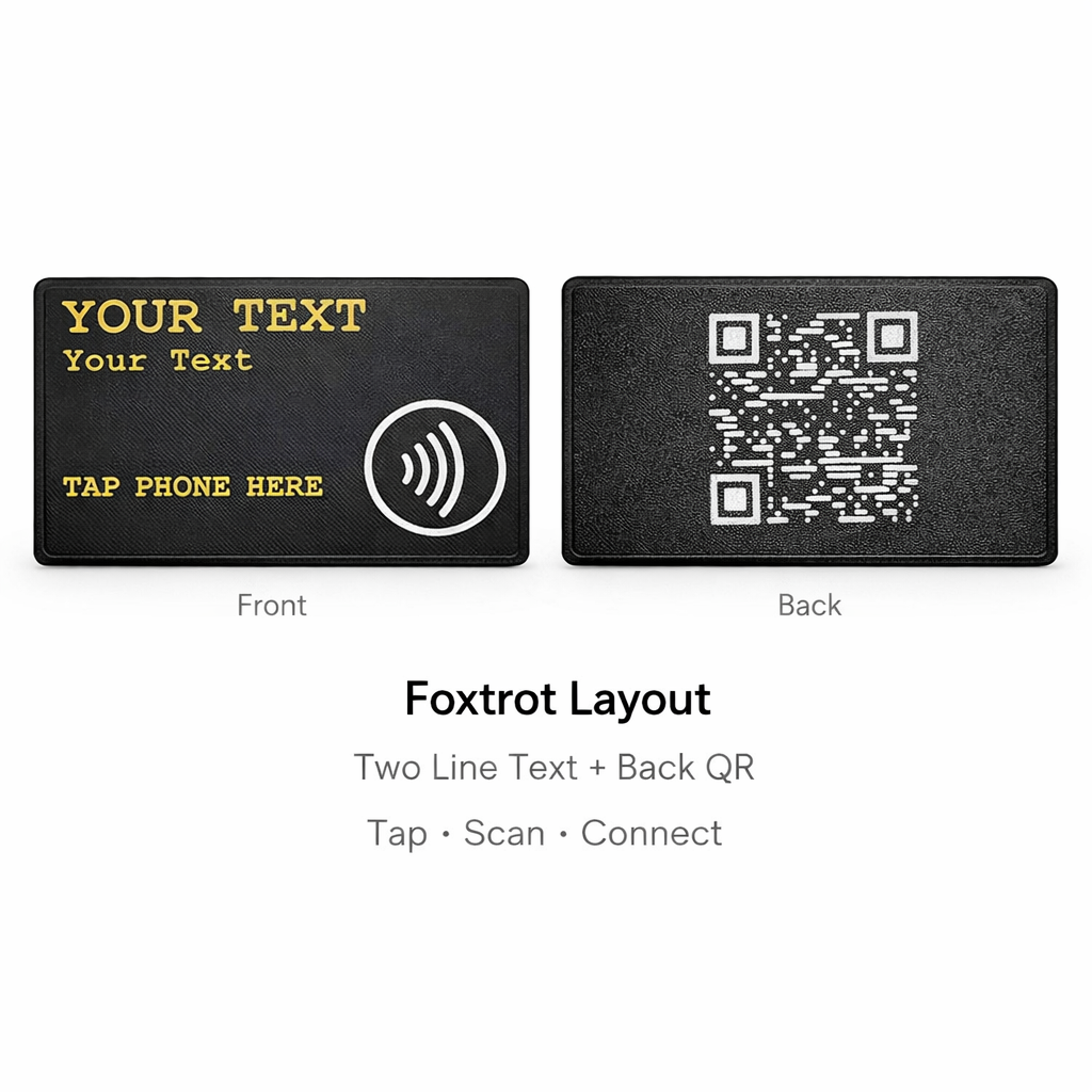 Too Beaucoup NFC Smart Business Cards