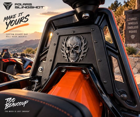 Custom Polaris Slingshot Square Bar Roll Hoop Insert
